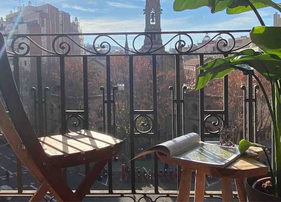 Luminous Designer Loft Style Apt Eixample Views By MyRentalHost 1