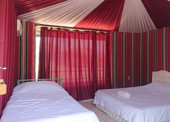 Glamping at wadi rum under the sun 1