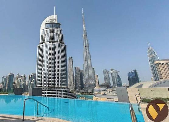 Vogue| Boulevard Point Direct access to Dubai Mall 1
