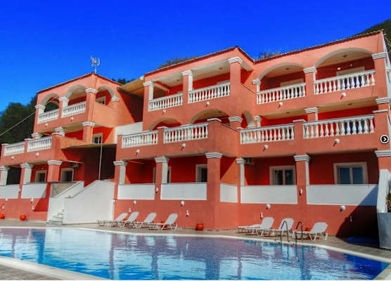 Paradiso Hotel Corfu Sea View Apartments with Pool in Ipsos 1